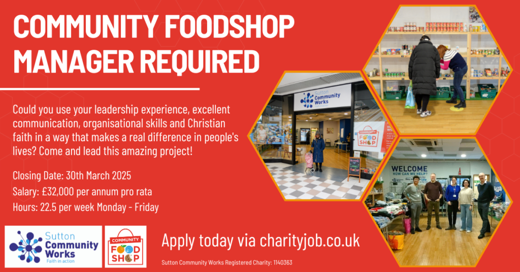 Foodshop Manager Advert